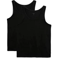 Koszulki męskie - Koton Męski, bawełniany tank top, 2-pak, biały (Ww1), S - miniaturka - grafika 1