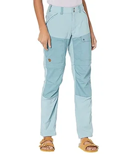 Fjällräven Damskie spodnie F89834-555 Abisko Midsummer Zip Off spodnie z odpinanymi nogawkami, ciemnogranatowe, 38, Mineral Blue/Clay Blue, 46W Regularny - Spodnie damskie - miniaturka - grafika 1