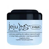Peelingi do ciała - Ziaja JEJU Cukrowy peeling do ciała w czarne kropki 200 ml 18797 - miniaturka - grafika 1