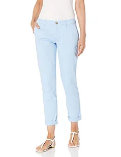 Tommy Hilfiger Damskie spodnie chinosy Hampton o luźnym kroju (standardowy i plus size), Bryza, 40 - Spodnie damskie - miniaturka - grafika 1