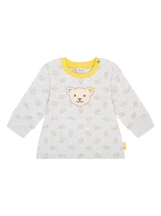 Steiff Bluza w kolorze szarym - Bluzy i sweterki niemowlęce - miniaturka - grafika 1