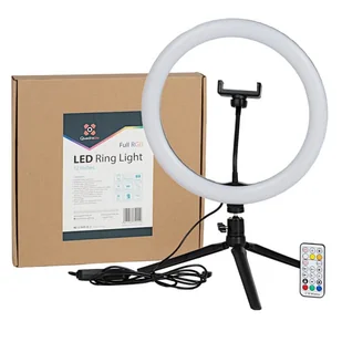 Quadralite Lampa pierścieniowa RGB LED Ring Light 12 cali - Lampy studyjne - miniaturka - grafika 1