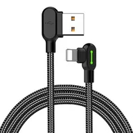 Kable USB - Mcdodo kabel Button (USB - Lightning) (1,8 m) CA-4674 czarny - miniaturka - grafika 1
