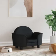 Legowiska dla psów - The Living Store Legowisko dla psa - czarne - 66x40x45 cm - aksamitne - Legowisko Dla Psa - miniaturka - grafika 1