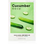 Maseczki do twarzy - MISSHA Missha Airy Fit Sheet Mask (Cucumber), 20 g - miniaturka - grafika 1