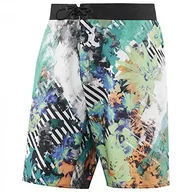 Kurtki męskie - REEBOK męska kurtka lths RCF SPR nsty Floral, zielony BWS31 - miniaturka - grafika 1