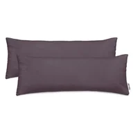 Poszewki na poduszki - Poszewka dekoracyjna AMBER kolor ciemny brąz bawełna 40x145 decoking - CHP/AMBER/CHOCOLATE/40x145*2 - miniaturka - grafika 1