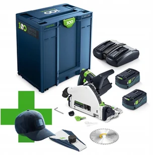 Festool TSC 55 KEBI-Plus/XL 100Y Limited Edition 2 x 18 V 160 mm - Piły elektryczne - miniaturka - grafika 1