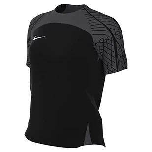 Nike Krótki rękaw Soccer Top W Nk Df Strk23 Top Ss, czarny/antracyt/biały, DR2278-010, M - Koszulki i topy damskie - miniaturka - grafika 1