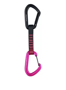 Ekspres Black Diamond HotForge Hybrid Quickdraw 12cm - pink - Sprzęt wspinaczkowy - miniaturka - grafika 1