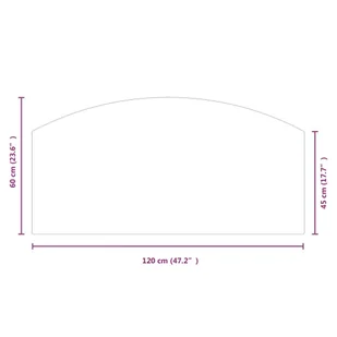 Panel kominkowy, szklany, 120x60 cm 324156 VIDAXL - Akcesoria kominkowe - miniaturka - grafika 9
