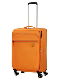 Walizka średnia American Tourister AeroSpin EXP - radiant orange - Walizki - miniaturka - grafika 1