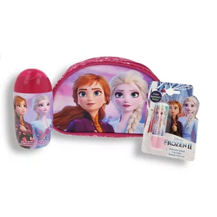 Kosmetyki kąpielowe dla dzieci - Lorenay Frozen, Zestaw kosmetyków do pielęgnacji, 3 szt. - grafika 1