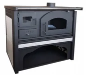 Kuchnie węglowe - Piec, kuchnia, na drewno z piekarnikiem i fajerką 6kW 20780150 - spełnia anty-smogowy EkoProjekt - miniaturka - grafika 1