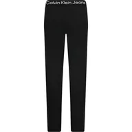Spodnie sportowe damskie - CALVIN KLEIN JEANS Legginsy | Slim Fit - miniaturka - grafika 1