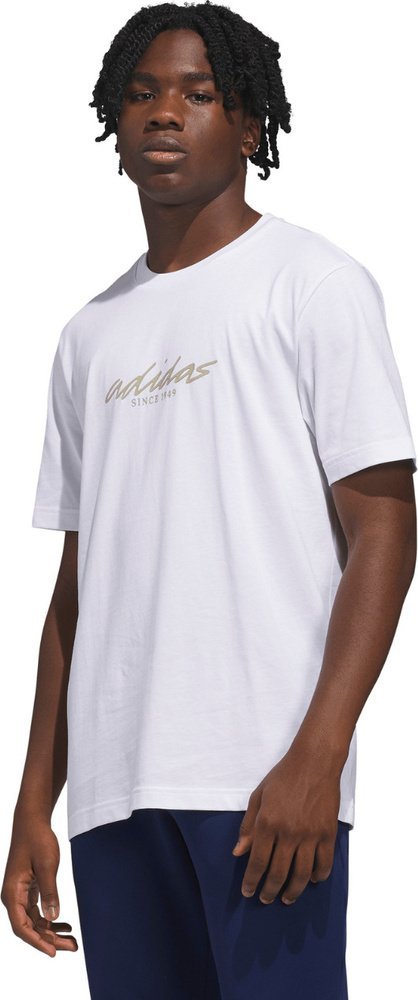 Adidas Koszulka męska adidas Color Connect Graphic biała JZ7546 XL