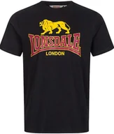Koszulki męskie - T-shirt Lonsdale TAVERHAM czarny-XL - miniaturka - grafika 1