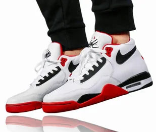Buty Męskie Sportowe do koszykówki Nike Air Flight Legacy wysokie r. 40,5 - Buty sportowe męskie - miniaturka - grafika 1