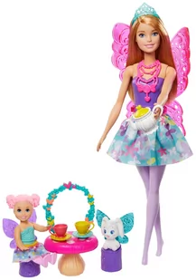 Mattel Dreamtopia Podwieczorek w przedszkolu GJK500 - Lalki dla dziewczynek - miniaturka - grafika 1