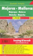 Atlasy i mapy - Freytag&amp;Berndt Majorka mapa laminowana 1:190 000 Freytag & Berndt - miniaturka - grafika 1