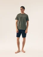 Piżamy damskie - Piżama męska Dare Henderson khaki, granatowy M - miniaturka - grafika 1