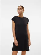 Sukienki - Vero Moda Sukienka w kolorze czarnym - miniaturka - grafika 1