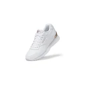 Trampki damskie - Reebok Damskie trampki Glide Ripple Clip Sneaker, obuwie białe/różowe złoto, rozmiar 7, Obuwie białe obuwie białe różowe złoto, 40.5 EU - miniaturka - grafika 1