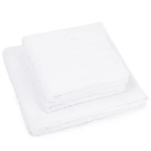 Zestaw ręczników „Classic” biały, 2 szt. 50 x 100 cm, 1 szt. 70 x 140 cm - Ręczniki - miniaturka - grafika 1