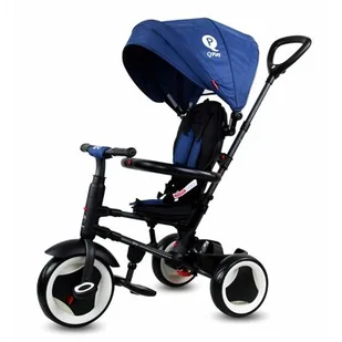 Qplay Qplay Rowerek Trójkołowy Rito Plus Blue - Rowerki trójkołowe - miniaturka - grafika 1