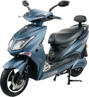 Skutery - Bili Bike Skuter elektryczny BILI BIKE HAWK G2 LIT niebieski mat - miniaturka - grafika 1