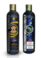 Szampony i odżywki dla psów - Zestaw dla Labradora o ciemnej sierści: Szampon i Odżywka SUPER BENO PROFESSIONAL - miniaturka - grafika 1
