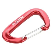 Sprzęt wspinaczkowy - Karabinek pomocniczy sprzętowy NILS do 1200 kg czerwony - miniaturka - grafika 1