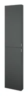 Szafki łazienkowe - Elita 168330 SłUPEK FOR ALL 40 2D 12,6) ANTHRACITE MATT PDW - miniaturka - grafika 1