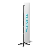 Statywy fotograficzne - Statyw stołowy Instarter z teleskopowym ramieniem do aparatów, smartfonów i lamp I Mini statyw z obciążeniem do 1 kg I Może być również jako selfie stick I Statyw do aparatu ze śrubą 1/4" I Połączenia wideo, TikTok UVM. - miniaturka - grafika 1