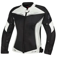 Odzież motocyklowa - Motocyklowa Kurtka Tekstylna Ozone Jet II Lady Ice/Black - miniaturka - grafika 1