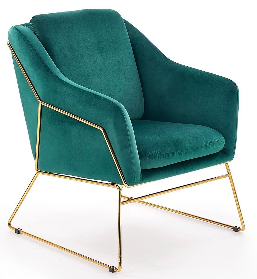 Fotel wypoczynkowy PROFEOS Foster 5X, zielony, 81x76x69 cm