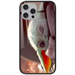 ERT GROUP etui na telefon Apple Iphone 13 PRO, case oryginalny i oficjalnie licencjonowany przez Star Wars, wzór Baby Yoda 021, wykonany z hartowanego szkła, etui ochronne - Etui i futerały do telefonów - miniaturka - grafika 1
