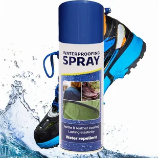 IMPREGNAT WODOODPORNY SPRAY DO BUTÓW ODZIEŻY SKÓRY CHRONI PRZED WODĄ 300ml - Środki do prania - miniaturka - grafika 1