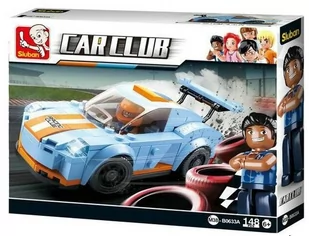 Sluban Klocki Klub Moto Auto Wyścigowe 148el. B0633A G119873 - Klocki - miniaturka - grafika 1