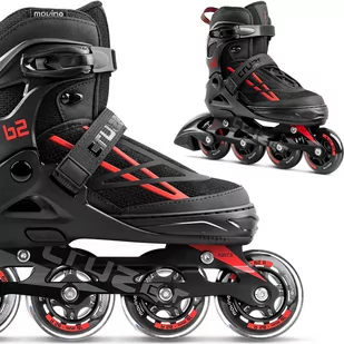 Rolki regulowane fitness dla dzieci Movino Cruzer B2 MOV-R790 - Rolki - miniaturka - grafika 1