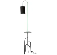 Lampy stojące - Stojąca lampa z półką D7-N47 - miniaturka - grafika 1