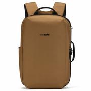 Torby na laptopy - Pacsafe Metrosafe X Plecak Ochrona RFID 44 cm Komora na laptopa tan - miniaturka - grafika 1