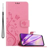 Etui i futerały do telefonów - Cadorabo pokrowiec do Samsung Galaxy A50 4G / A50s / A30s pokrowiec ochronny w kolorze różowym pokrowiec ochronny etui na telefon komórkowy kwiaty - miniaturka - grafika 1