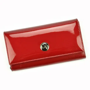 Portfel damski z elementami ze skóry naturalnej Cavaldi PN20 YM - Portfele - miniaturka - grafika 7