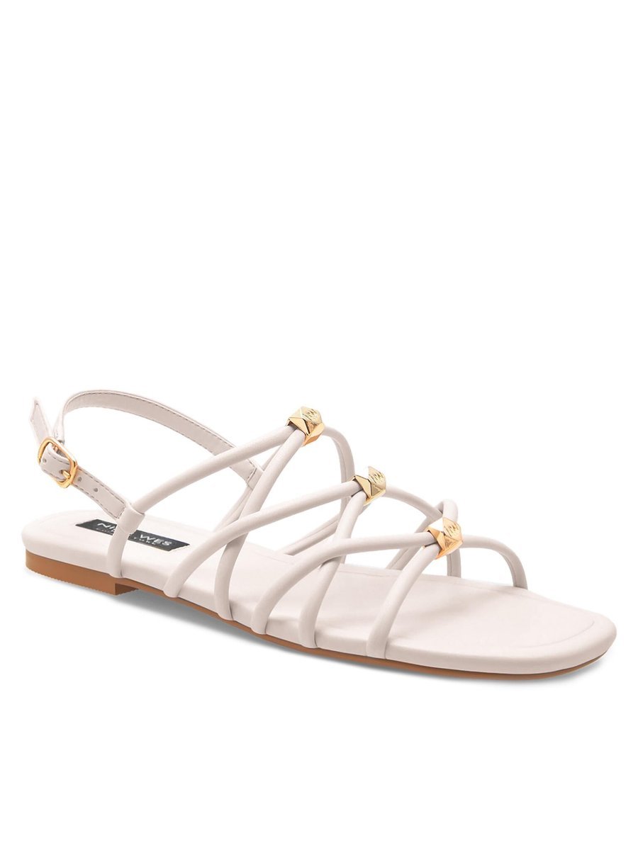 Nine West Sandały Damskie Biały 123AL1737