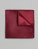 Krawaty i muchy męskie - poszetka classico pc4 czerwona - miniaturka - grafika 1