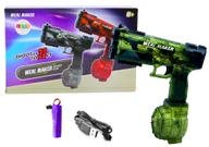 Zabawki militarne - Pistolet Na Wodę Automatyczny Elektryczny Zielony - miniaturka - grafika 1