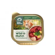 Mokra karma dla psów - Pure Nature Dog Wild Huhn - dziczyzna i kurczak z żurawiną dla dorosłych psów 150 g - miniaturka - grafika 1