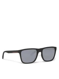Armani Exchange Okulary przeciwsłoneczne 0AX4080S Czarny - Okulary przeciwsłoneczne - miniaturka - grafika 1