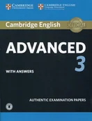 Książki do nauki języka angielskiego - Cambridge English Advanced 3 with answers with Audio Cambridge University Press - miniaturka - grafika 1